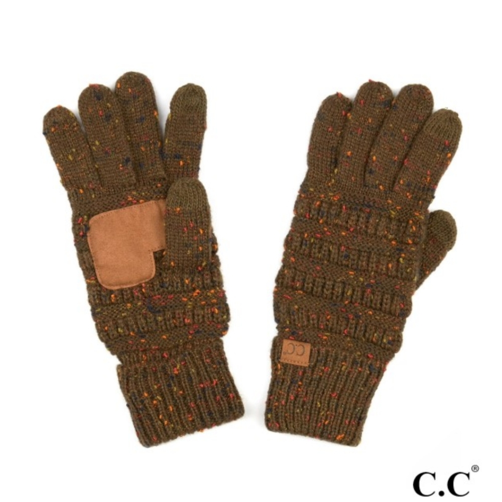 CC beanie gloves